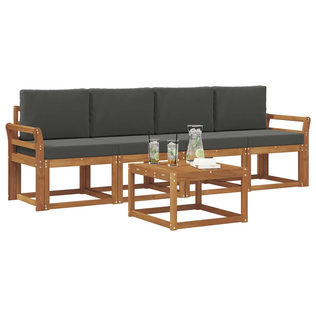 5 Piece Outdoor Sofa Set