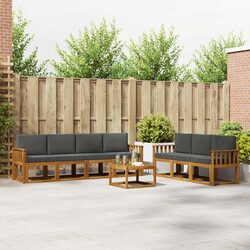 Practical 8-Piece Outdoor Sofa Set for Comfort