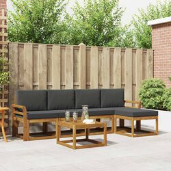 Value and Comfort in This 6-Piece Outdoor Sofa Set