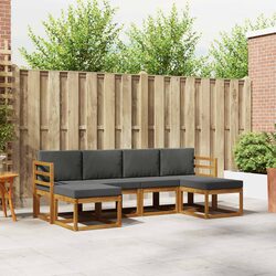 Reassuring Comfort with This 6-Piece Outdoor Sofa Set