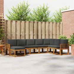 Reliable 8-Piece Outdoor Sofa Set with Comfort and Style