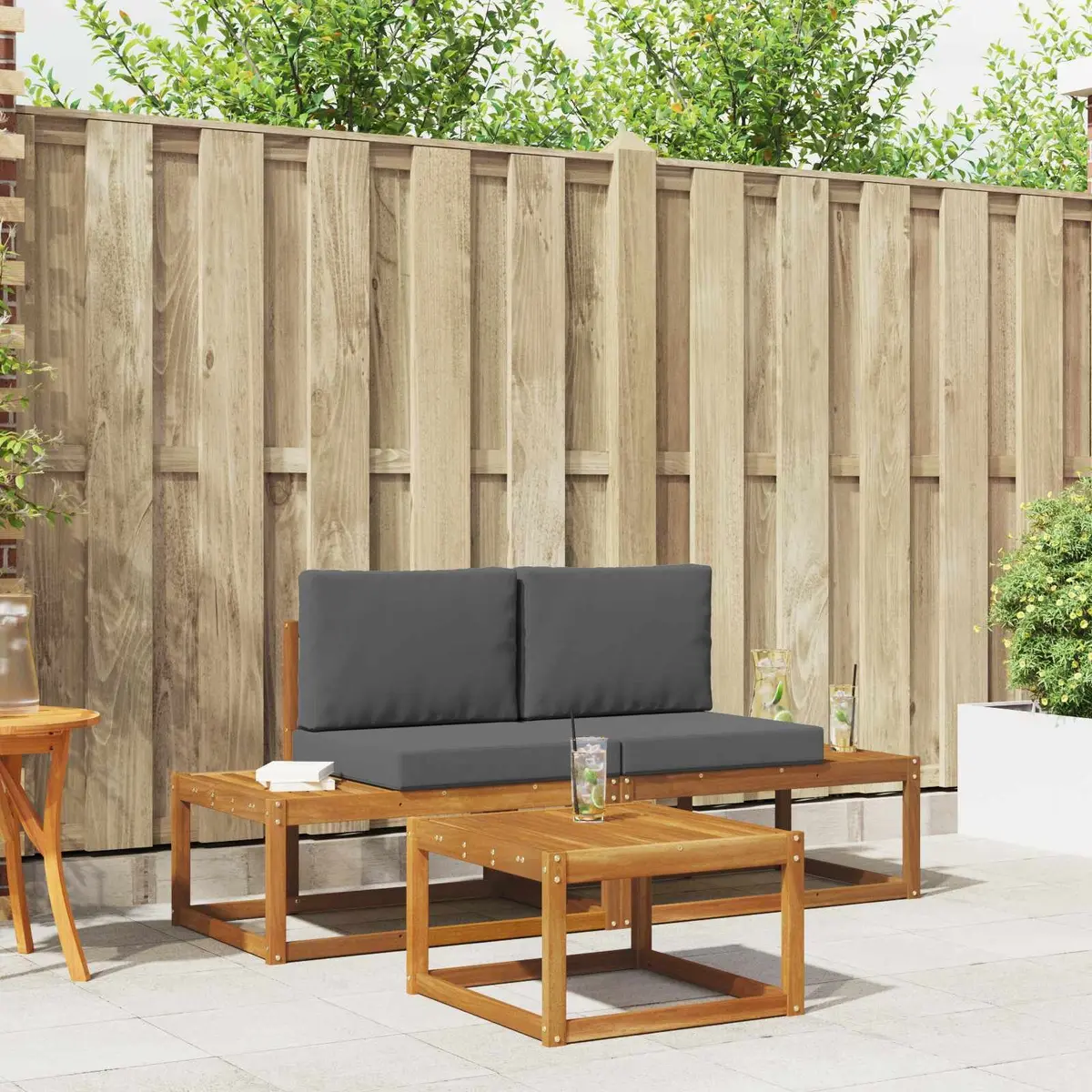 3-Piece Outdoor Sofa Set
