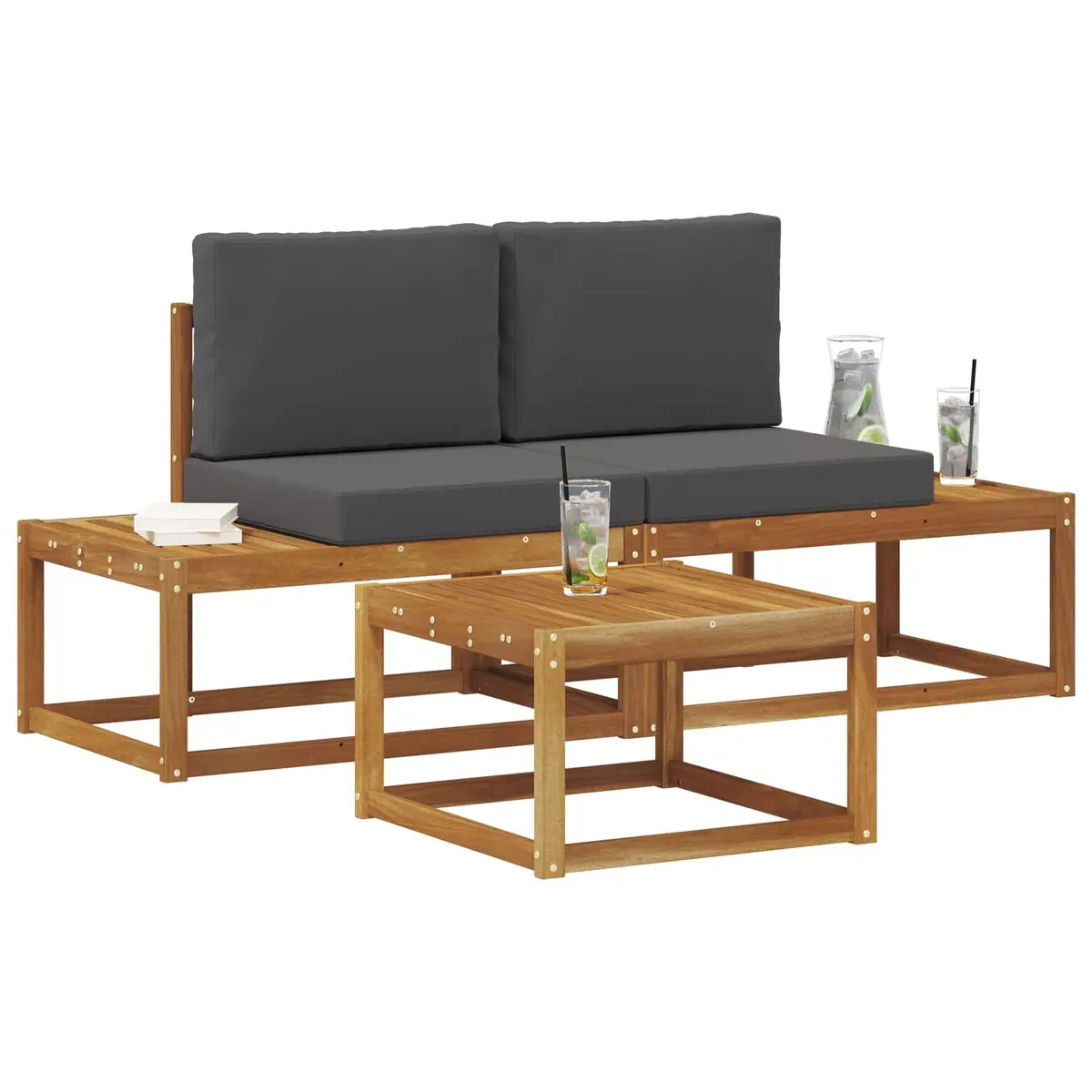 3-Piece Outdoor Sofa Set