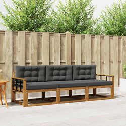 Versatile and Durable 3 Piece Outdoor Sofa Set