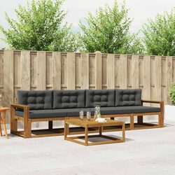 Reliable 5-Piece Outdoor Sectional Sofa with Cushions