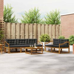 Affordable Quality: 6-Piece Outdoor Sectional Sofa Set