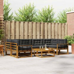 Comfortable 7-Piece Outdoor Sofa Set for Relaxation