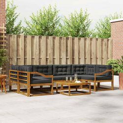 Comfortable 7-Piece Outdoor Sofa Set for Relaxation