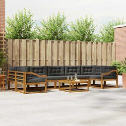 A Comfortable and Reliable 8-Piece Outdoor Sofa Set