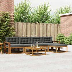Reliable 6-Piece Outdoor Sofa Set for Long-Term Use