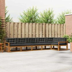 Comfortable and Durable 6-Piece Outdoor Sectional Sofa