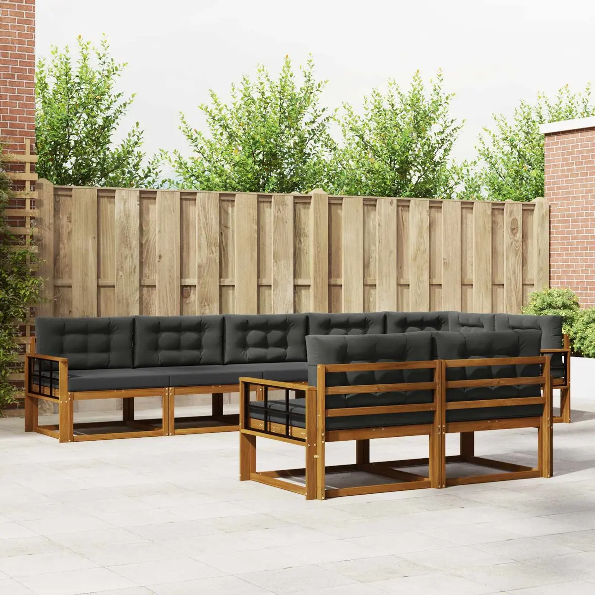 8-Piece Outdoor Sofa Set for Comfort and Style