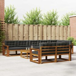 Comfort and Value in a 9-Piece Outdoor Sectional Sofa Set