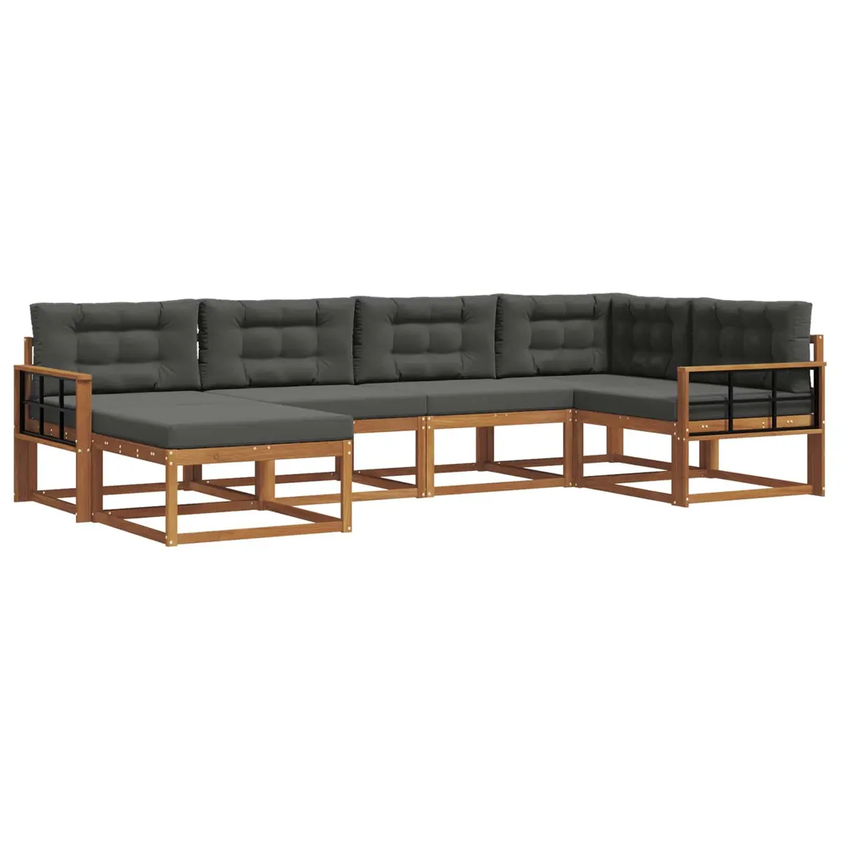 Modular Outdoor Sofa Set with Comfort and Style