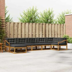 Comfortable and Durable 7-Piece Outdoor Sectional Sofa