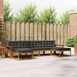 Comfortable and Practical Outdoor Sofa Set for Six