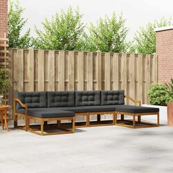 Affordable Outdoor Sofa Set: 6 Piece Comfort Solution