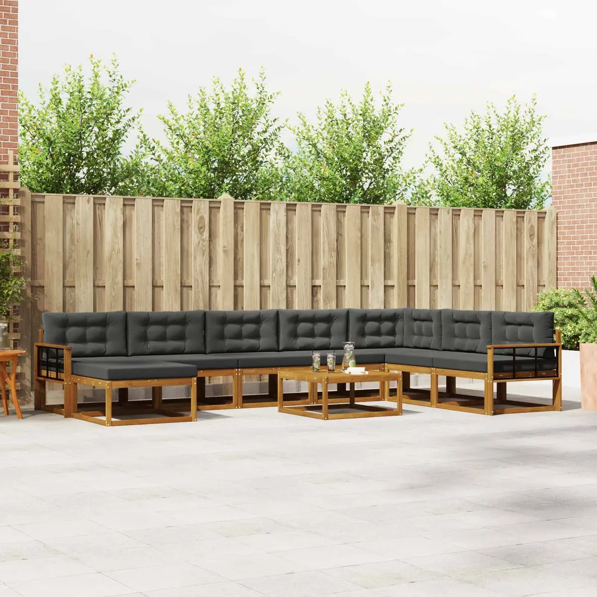9-Piece Outdoor Sofa Set