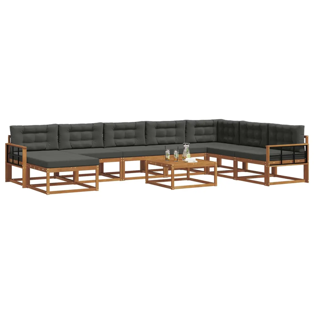 9-Piece Outdoor Sofa Set