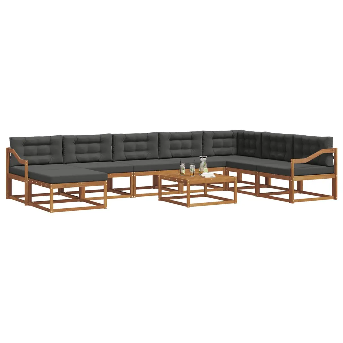 9-Piece Outdoor Sofa Set
