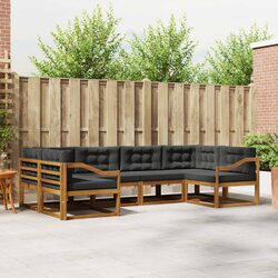 Comfortable and Stylish 6-Piece Outdoor Sectional Sofa Set
