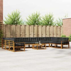 Comfort and Value in a 11-Piece Outdoor Sofa Set