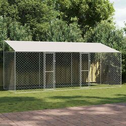 Reliable Dog Cage with Roof for Large Dogs