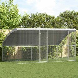 Reliable 2-Piece Chicken Cage Set - 400 x 200 x 200 cm