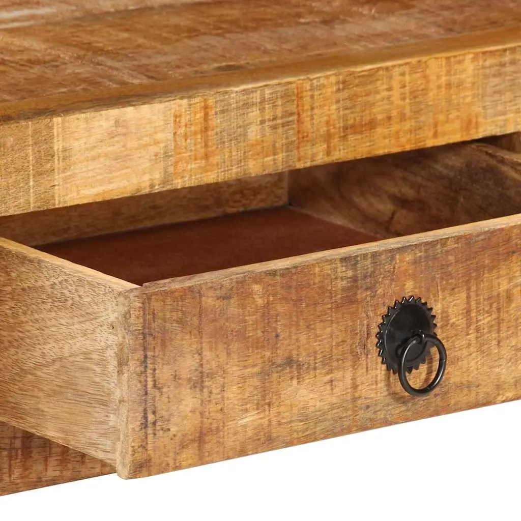 TV Cabinet Storage Unit 110x30x40cm Brown Wooden with 3 Drawers and 1 Shelf for Living Room