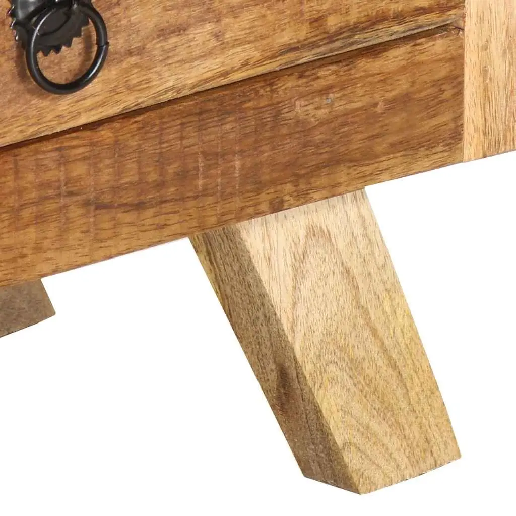 TV Cabinet Storage Unit 110x30x40cm Brown Wooden with 3 Drawers and 1 Shelf for Living Room
