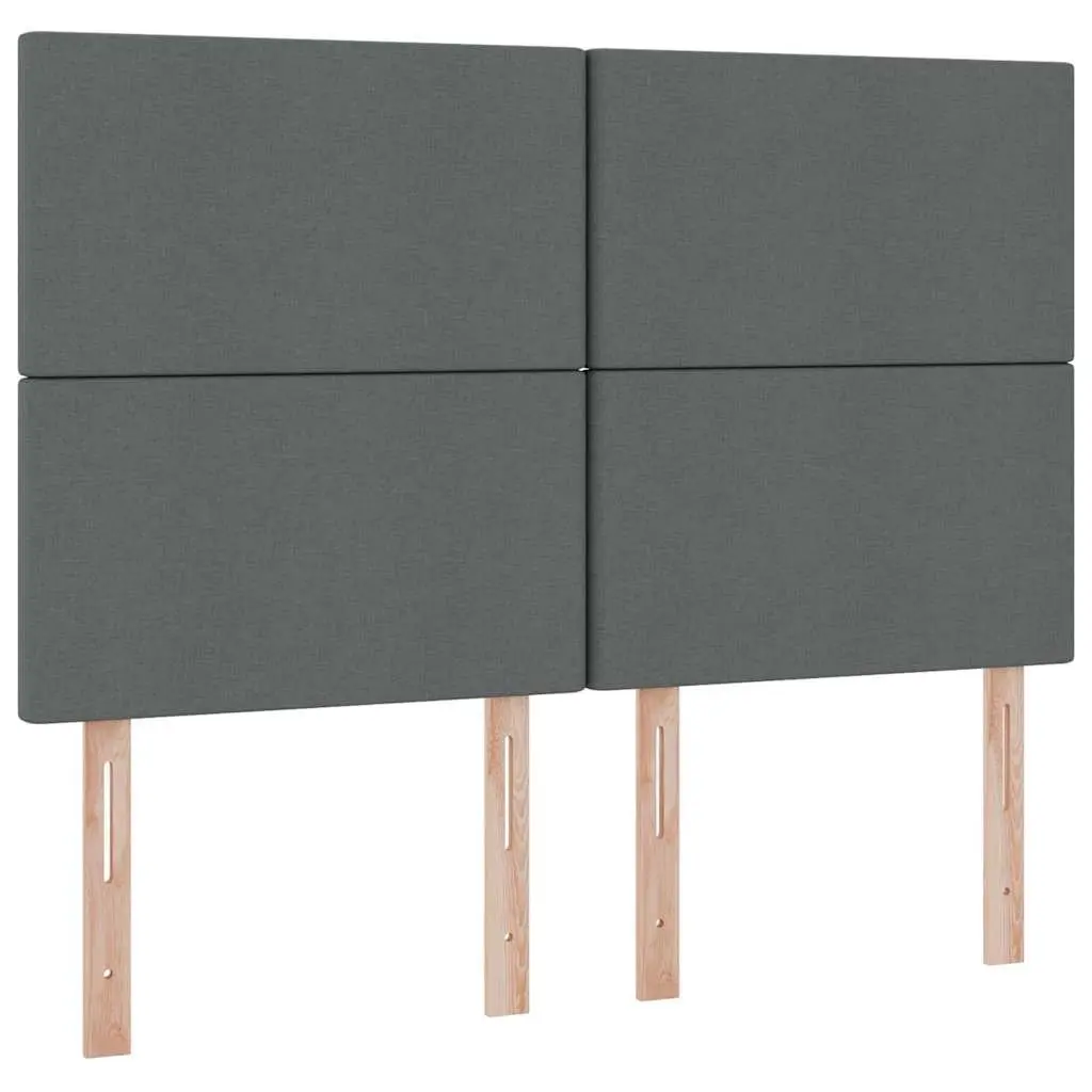Grey Storage Bed with Easy Access and Headboard