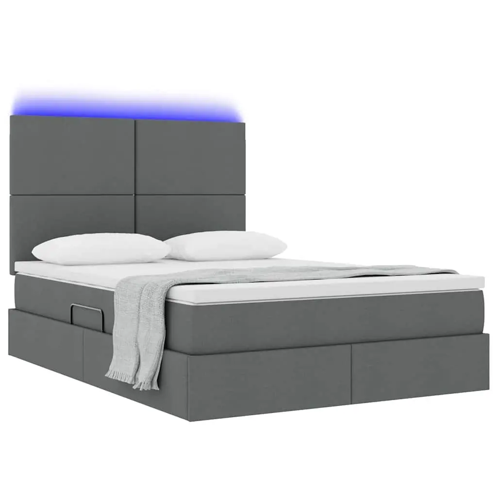LED Storage Bed with Under-Bed Storage