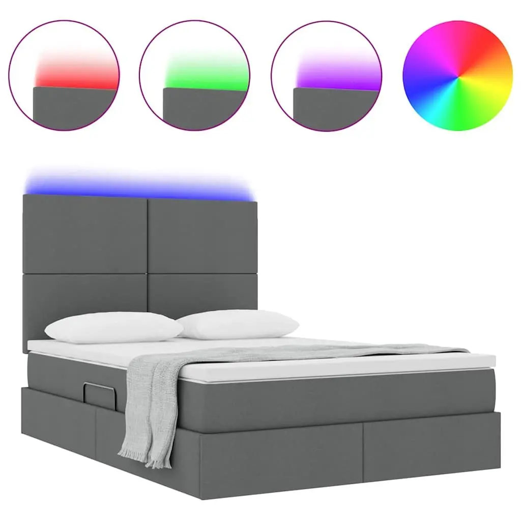 LED Storage Bed with Under-Bed Storage