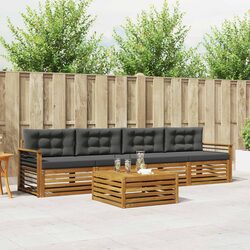Comfortable 5-Piece Outdoor Sofa Set with Weather Resistance