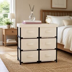 Reliable Storage Cabinet with 6 Drawers for Easy Organisation