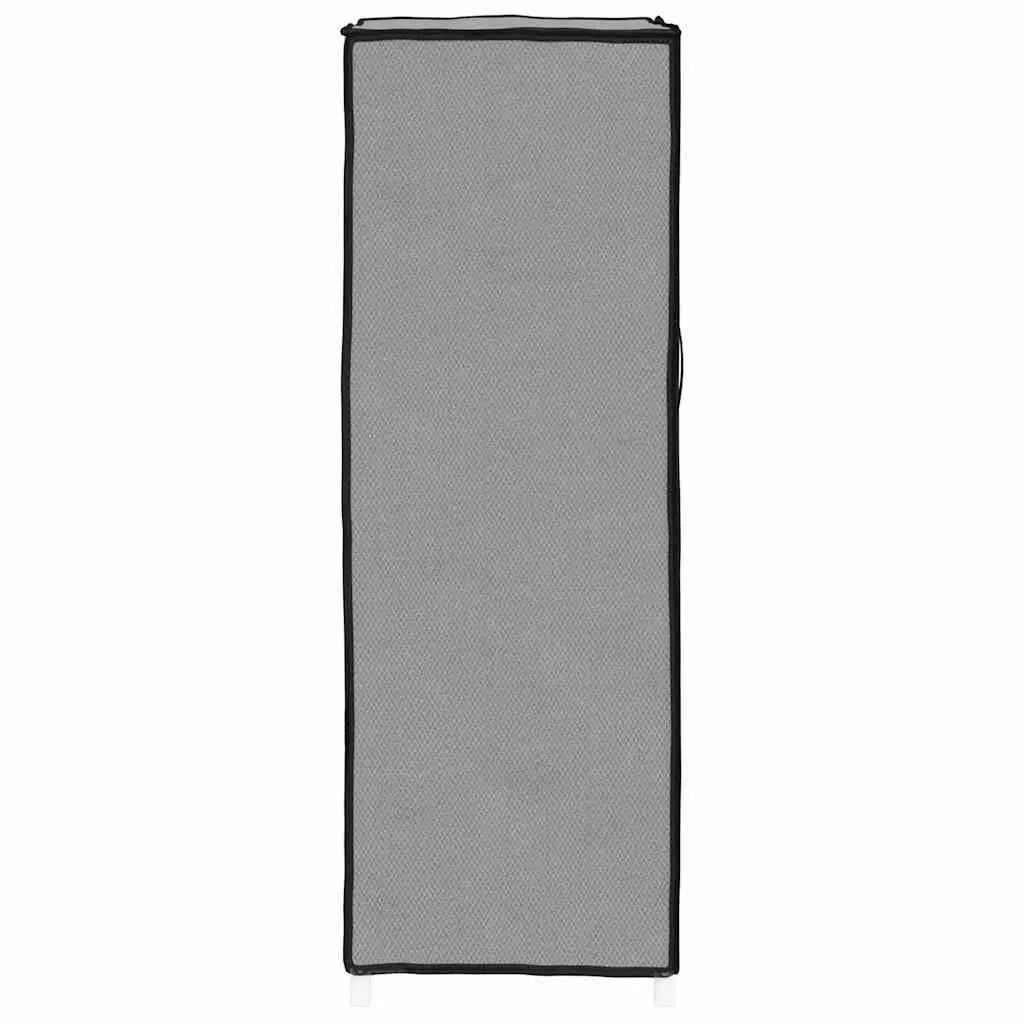 Shoe Cabinet 5-Tier Storage Organiser Rack Grey Fabric