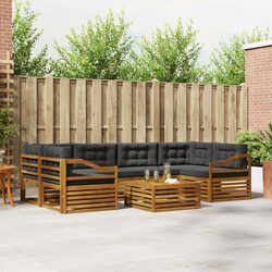 Comfortable 7-Piece Outdoor Sofa Set with Quality Build