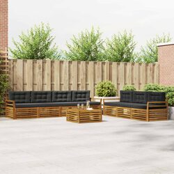 Comfort and Style: 8-Piece Outdoor Sofa Set