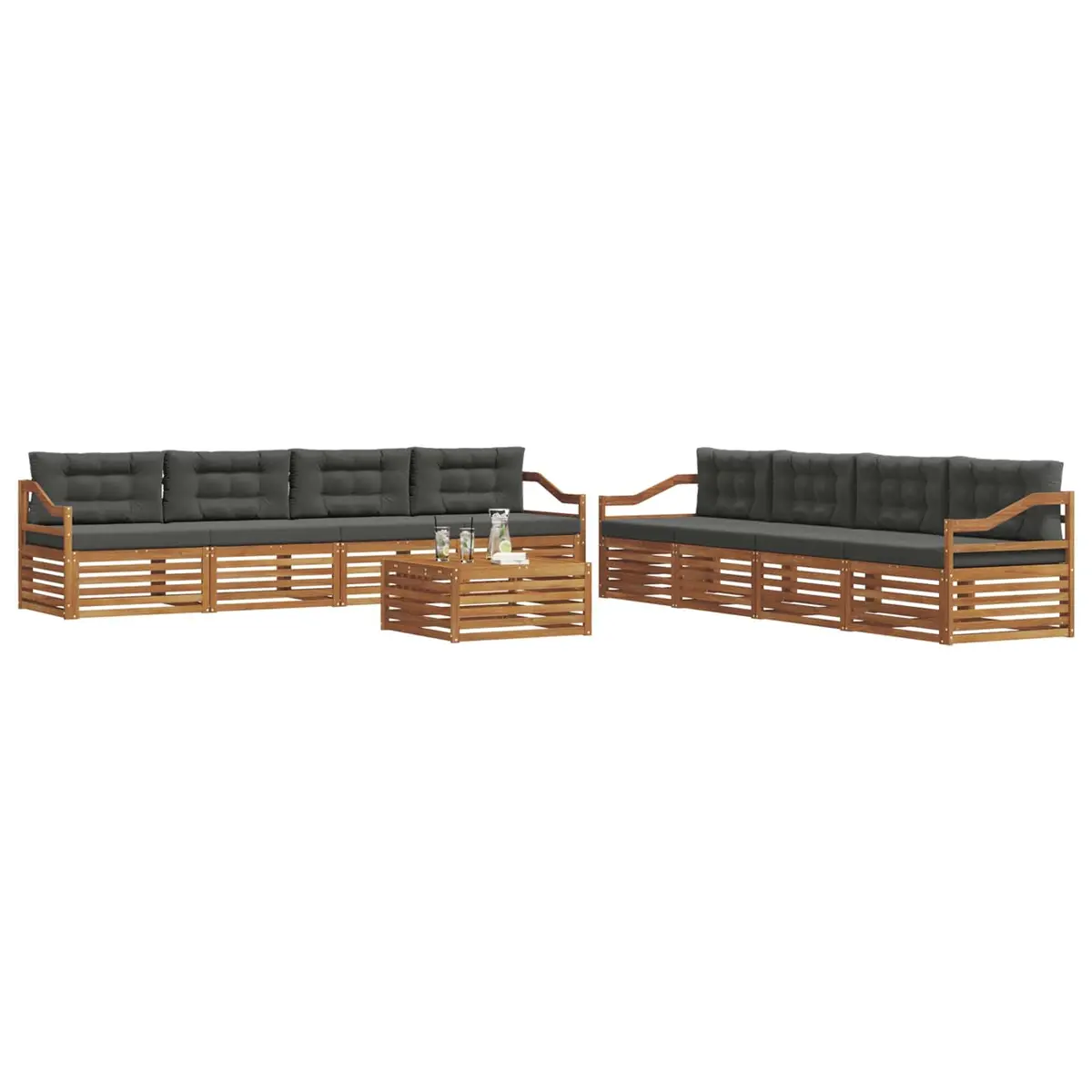 9-Piece Outdoor Sofa Set