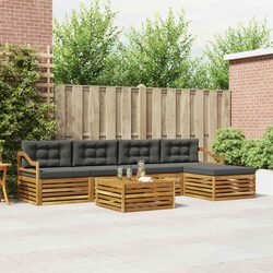 Reliable 6-Piece Modular Sofa Set for Your Outdoor Comfort