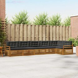 Reliable 6 Piece Outdoor Sofa Set with Comfort in Mind