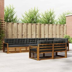 Quality Meets Comfort: 8-Piece Outdoor Sofa Set