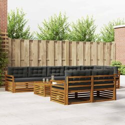 Durable and Stylish 9-Piece Outdoor Sofa Set