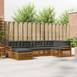 Affordable 6-Piece Outdoor Sofa Set with Comfort