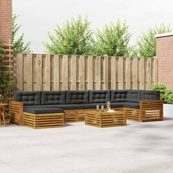 Comfortable 8-Piece Sectional Sofa Set for Your Garden