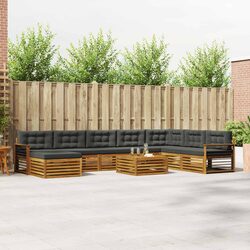 Comfortable and Durable 9-Piece Outdoor Sofa Set