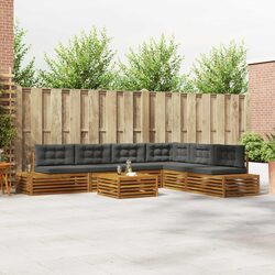 Value Meets Style: 7-Piece Outdoor Sectional Sofa Set