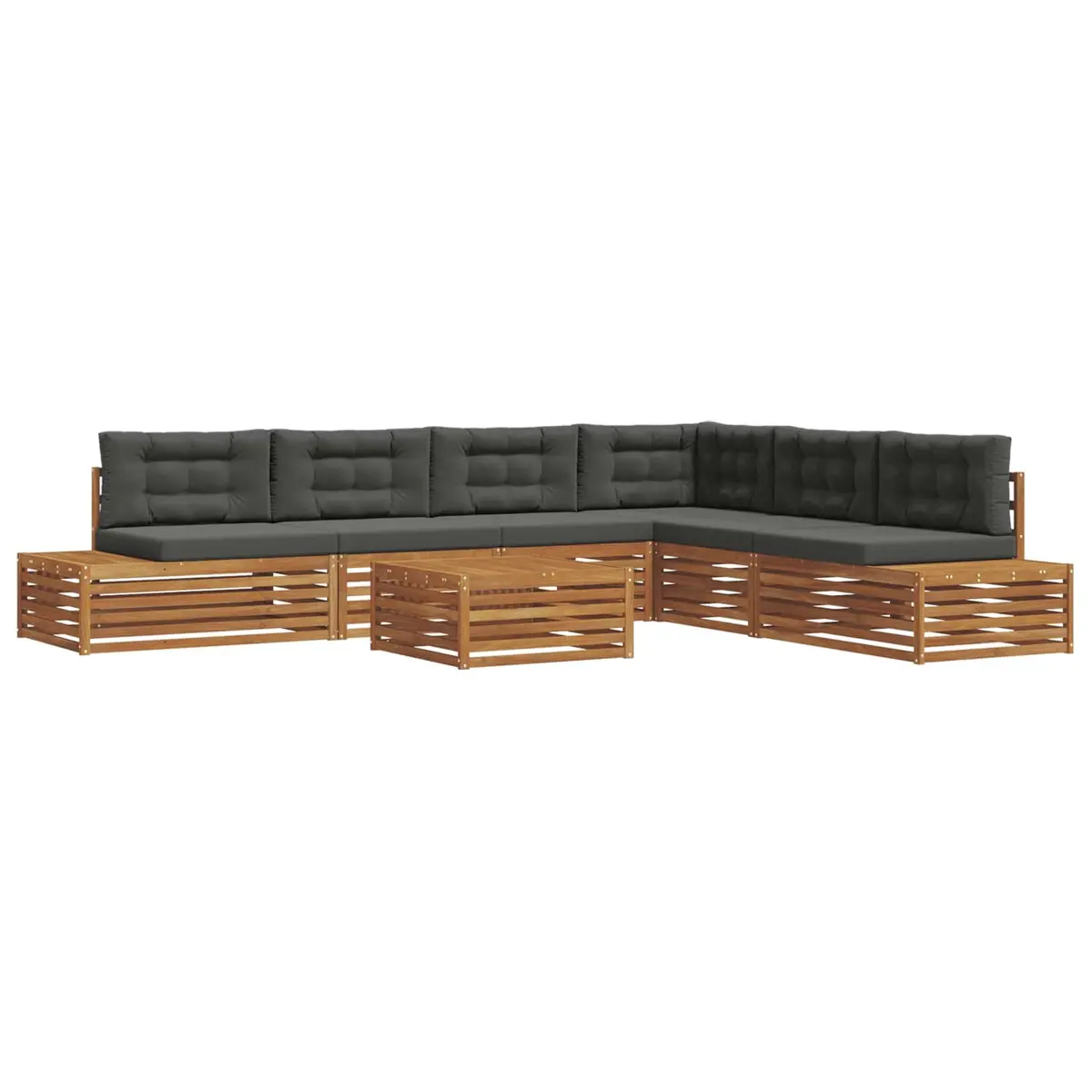 7-Piece Outdoor Sectional Sofa Set