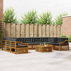 Quality 10-Piece Outdoor Sofa Set with Comfort in Mind