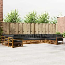 Comfort and Value with This 11-Piece Outdoor Sofa Set
